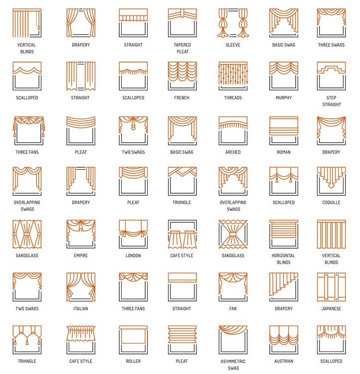 curtains and drapes styles