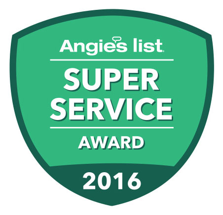 Angie's List Super Service Award 2014, 2015, 2016